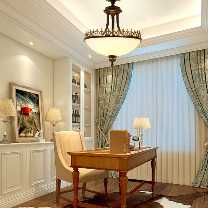 美式吊灯复古铁艺